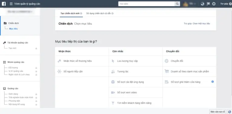 Cách thực hiện chiến dịch quảng cáo trên facebook