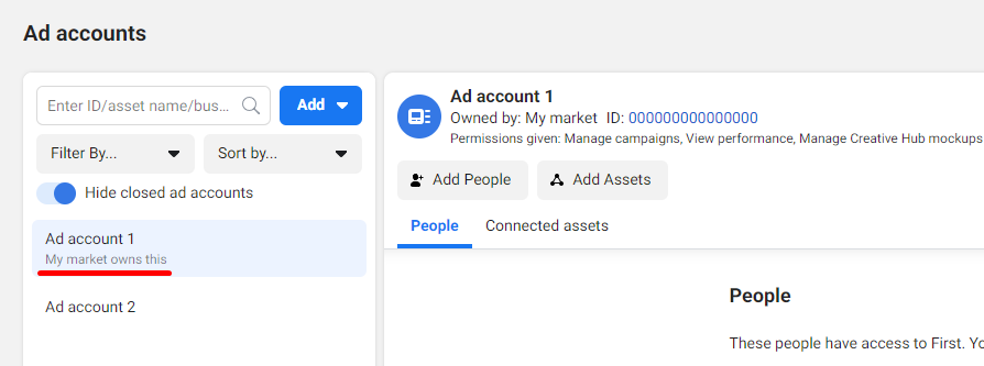 How to create a business ad account on Facebook