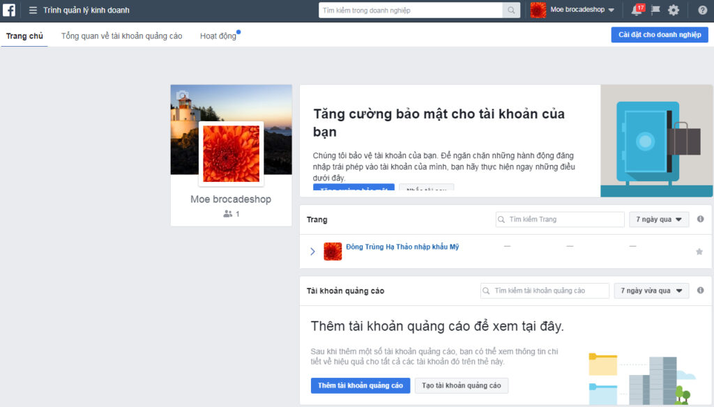 Cách tạo quảng cáo facebook cho doanh nghiệp của tôi