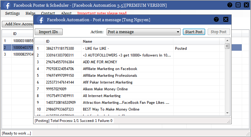 Facebook group auto poster extension free