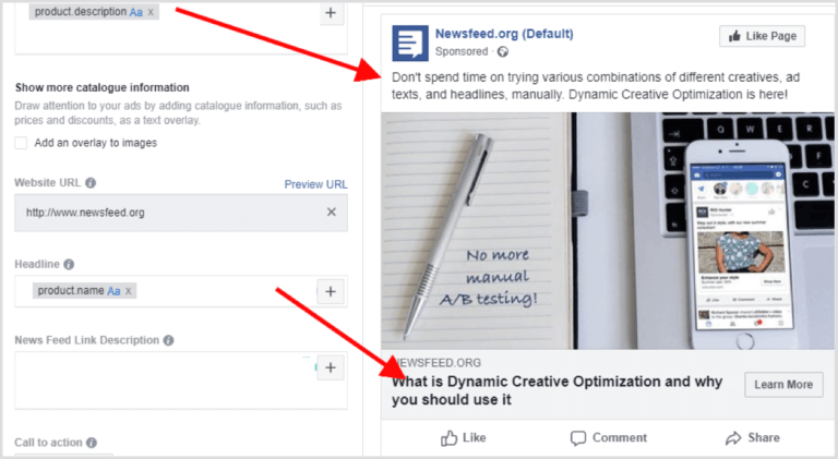 How to create dynamic ads on Facebook