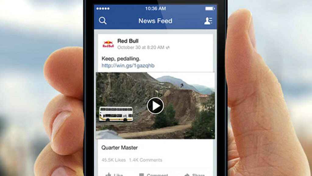 Instructions for posting video ads on Facebook