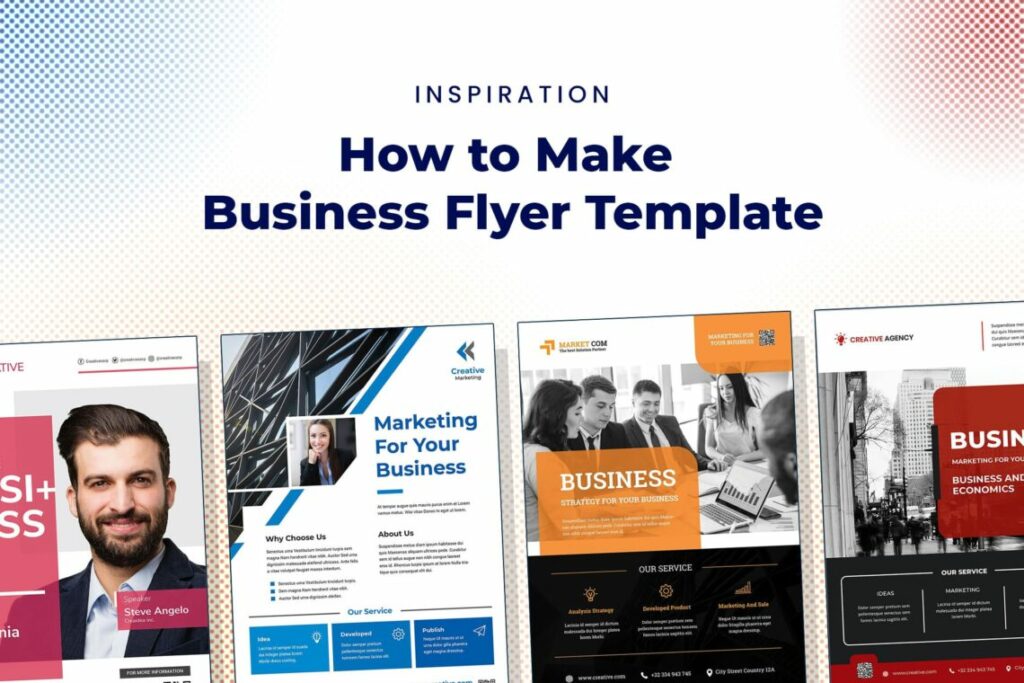 Why should businesses create flyers on Facebook?