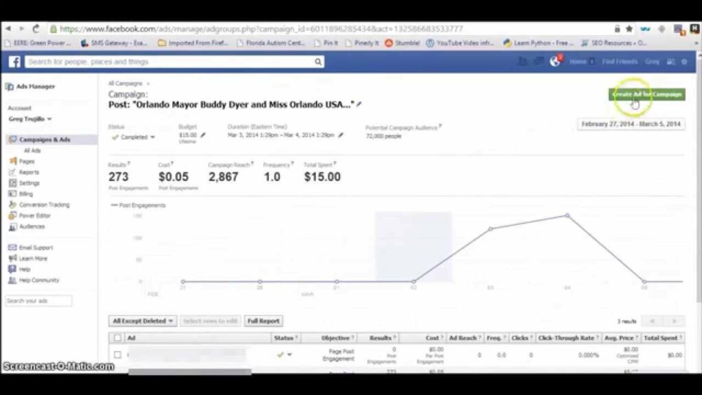 how to find ads manager on facebook