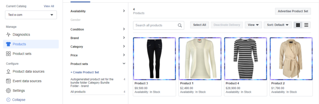 Benefits of creating a Facebook catalog