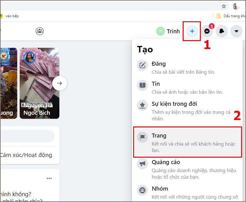 Cách tạo kênh trên Facebook 