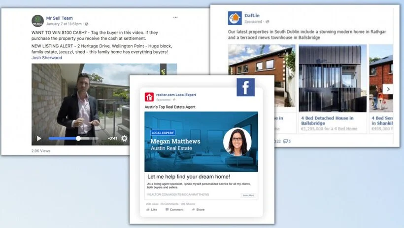 How to create a real estate ad on facebook