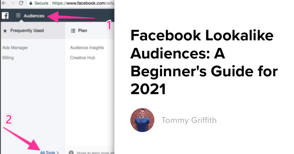 Learn about similar Audiences on Facebook