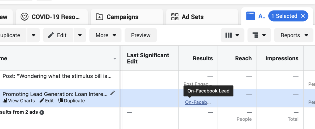 Some notes when Downloading Leads from Facebook Ads Manager App