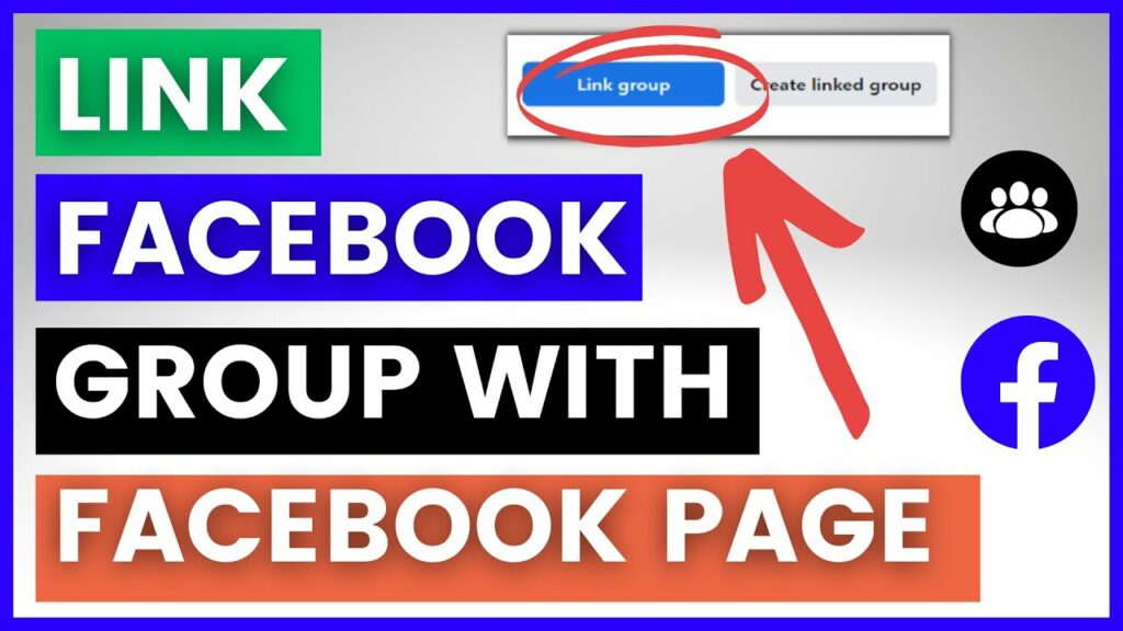 Instructions for linking Fanpage with Facebook group