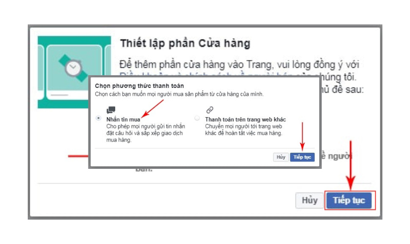 Làm thế nào để thêm sản phẩm vào cửa hàng facebook của tôi?