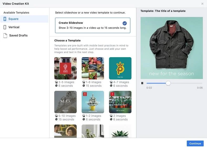 What is Facebook Slideshow Ads?