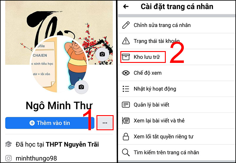 Bộ sưu tập - Điểm nổi bật cho trang cá nhân của bạn