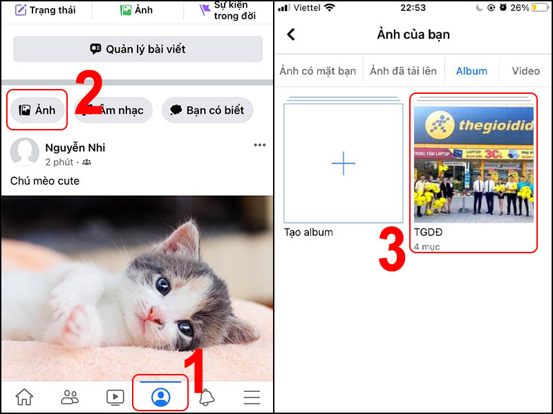 Cách thêm ảnh vào bài đăng trên facebook